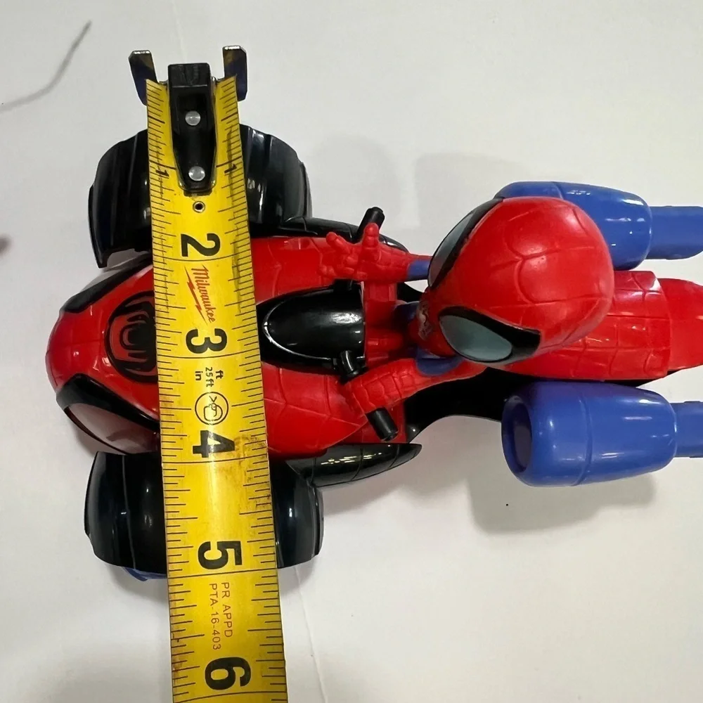 Spiderman Red and Blue Action Vehicle Set